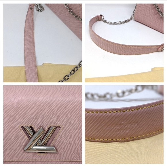 🎉HPx4 Louis Vuitton Pink Bag Twist Rose Ballerine MM Set! Sold out! - Picture 2 of 14